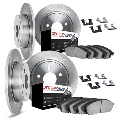 Kit de frenos de disco Dynamic Friction 6614-63018 para 73-76 Mercedes-Benz 280 280C 300D Foto 1 de 4