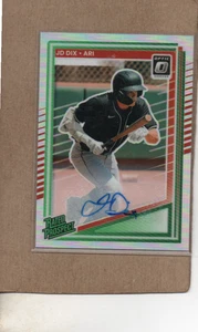 2025 donruss auto jd dix arizona diamondbacks silver card 192 - Picture 1 of 2