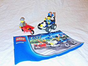 Year 2013 LEGO CITY SET 60006 POLICE ATV 100% COMPLETE + MANUAL Quad Police