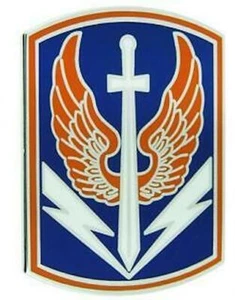 ARMY 449TH AVIATION BRIGADE  COMBAT SERVICE IDENTIFICATION ID MILITARY BADGE  - Picture 1 of 1