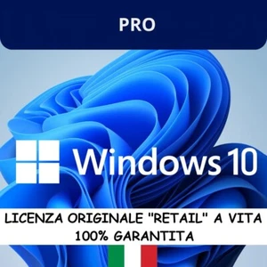WINDOWS 11 PRO 64BIT LICENZA RETAIL A VITA - Photo 1/1