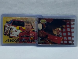 Bill Elliott 1997 Inside Out Laser Die Cut and AKA Awesome Gold Foil Highlights - Picture 1 of 6