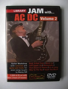 LICK LIBRARY DVD JAM WITH AC DC 3 discs Lick Library AC DC VOLUME 2 DVD AC DC - Picture 1 of 4