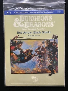 Dungeons & Dragons Red Arrow, Black Shield X10 TSR 9160 - Picture 1 of 2