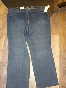 Women's plus size 20W  jeans denim Style & Co  hemmed to 25" inseam NWOT - Picture 1 of 10