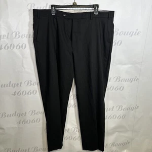 Ballin Classic Pants Men's Black Dress Pants 42 x 32 Super 120 Wool Comfort EZE - Picture 1 of 7