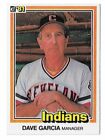 1981 Donruss Baseball Card Collectors Series Cleveland Indians #442 David Garcia