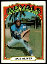 1972 Topps Bob Oliver Kansas City Royals #57