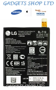 Genuine LG BL-T19 Battery For Nexus 5X H791 - 2700 mAh - Picture 1 of 1