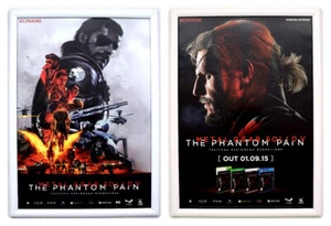 Metal Gear Solid V: Phantom Pain RARO PS4 XBOX ONE 42 x 59 cm set poster promozionale x2 - Foto 1 di 3