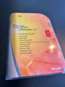 🔥 BRAND NEW & SEALED – Microsoft Office Ultimate 2007 – Full Retail Version 🔥 - Photo 1/5