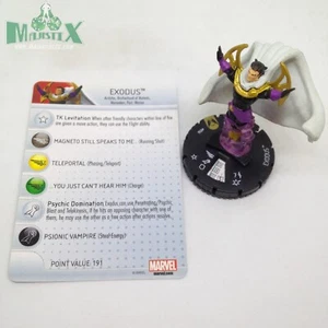Heroclix Wolverine and the X-Men set Éxodo #056 ¡Figura súper rara con tarjeta! - Imagen 1 de 1