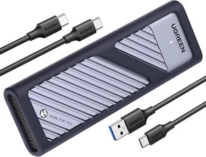 UGREEN M.2 NVMe Enclosure - 10Gbps Aluminum USB 3.2 Gen 2 Caddy - UASP & TRIM - Picture 1 of 8