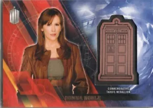 Doctor Who TIMELESS Medallion insert trading card DONNA NOBLE #135/150 - Picture 1 of 2