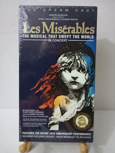 Les Miserables - In Concert (VHS, 1996) The Musical That Swept The World NEW - Picture 1 of 2