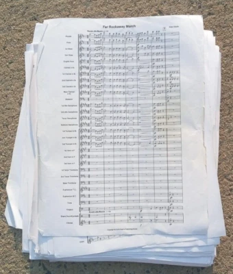 Far Rockaway March for Concert Band Composed by Peter Westin  Score and Parts - Image 1 of 4