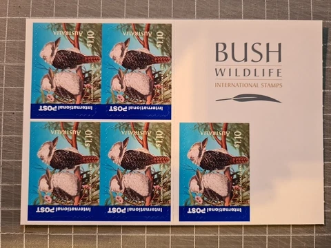 AUSTRALIA 2005 BUSH WILDLIFE  5 x $1.10 International Post MNH FREE POSTAGE Cover