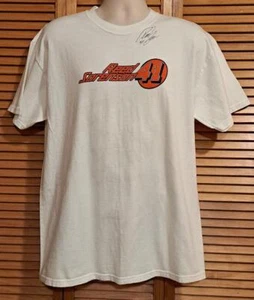 Signed Reed Sorenson #41 DISCOUNT TIRE CO Ganassi Racing pit crew t-shirt LARGE - Picture 1 of 11