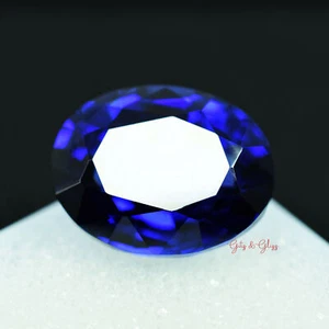 9 Ct Natural Oval Blue Sapphire Certified Loose Gemstone - Picture 1 of 9
