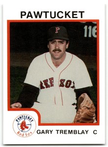 1987 ProCards Gary Tremblay Pawtucket Red Sox #70