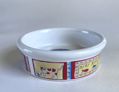 Artículos para el hogar Feed Me gres tazón para mascotas plato para gatos de Riviera Van Beers Foto 1 de 4