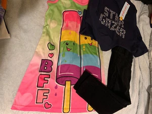 Lote de 3 niñas talla mixta 4/5 nuevo/usado Cat & Jack Jumping Bean & JV - Imagen 1 de 8