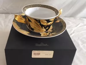 NEW Authentic VERSACE ROSENTHAL VANITY CREAM SOUP CUP BOWL Retail $400 !! * AG - Picture 1 of 3