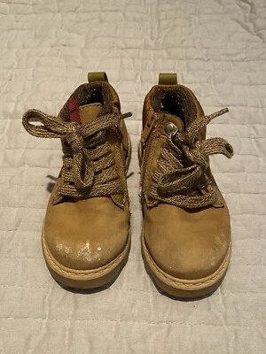 ZARA Baby Toddler Boys Utility Boots Size 25 / 7 - Image 1 of 4