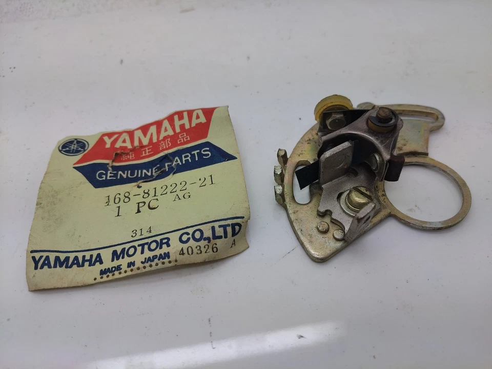 Yamaha Contact Point RH Cs3B Cs3C R3 Ycs1 Yr1 Yr1 Yr2c 168-81222-21 Japan - Image 1 of 1