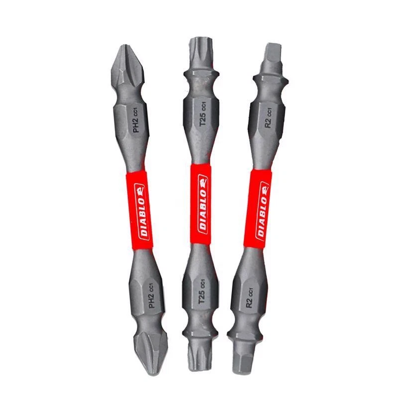 Diablo DDEV25-S3 Assorted Pack Double-Ended Square and Torx Drive Bit 2-1/2 in. - Image 1 of 1