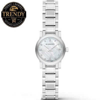Reloj Burberry BU9224 Damas Madreperla Cuadrante Diamante Cristales Foto 1 de 3