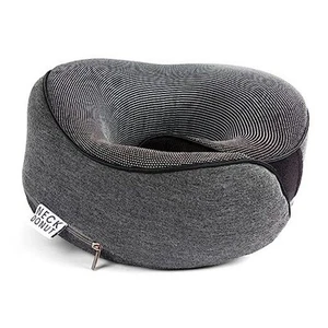 Neck Pillows for Travel - Airplane Pillow – Memory Foam for Kids Graphite Grey - Picture 1 of 7