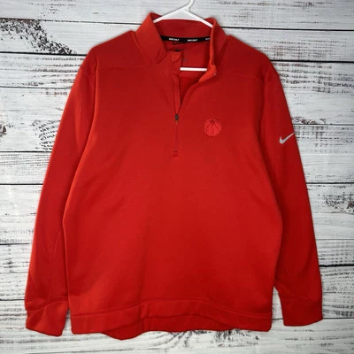 Пуловер Nike Washington Wizards NBA 1/4 на молнии термоотталкивающая куртка мужской большой красный - Изображение 1 из 4