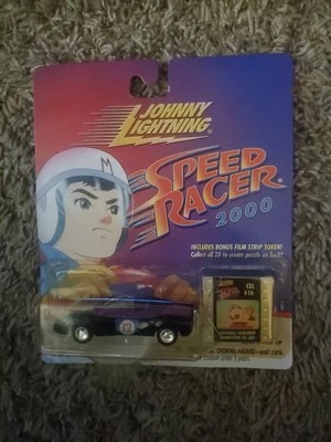 Engrasador de serpiente Johnny Lightning Die Cast Speed Racer 2000 #12 con arte celular #16 Foto 1 de 3