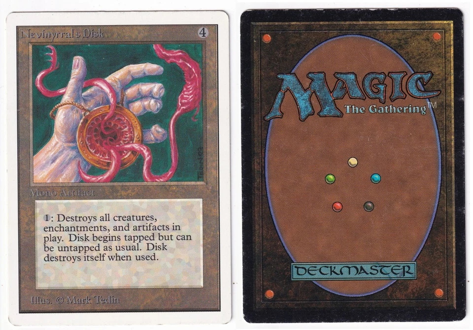 Nevinyrral's Disk #1  -Unlimited Edition -MTG -MP -FREE SHIPPING! - Image 1 of 1
