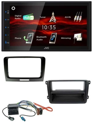 JVC USB Bluetooth MP3 DAB 2DIN Autoradio für Skoda Superb (2008-2015) - Bild 1 von 4