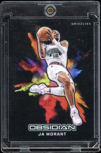 2024-25 Panini Obsidian Ja Morant Negro Color Explosión SSP Estuche Hit - Imagen 1 de 2