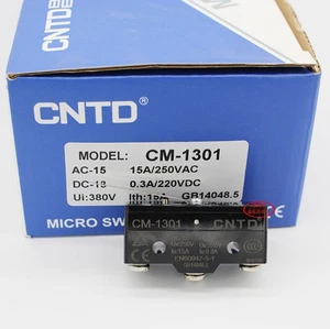 MICROINTERRUPTORES CNTD CM-1301 CM1301 NUEVOS 10 PIEZAS ENVÍO GRATUITO A MARCA - Imagen 1 de 4