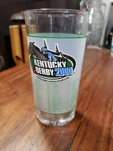 126th Kentucky Derby Churchill Downs Louisville Official Glass 2000 Mint Julep - Picture 1 of 2