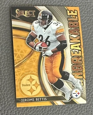 Jerome Bettis 2020 Panini Select #U12  Unbreakable - Steelers - Image 1 of 2