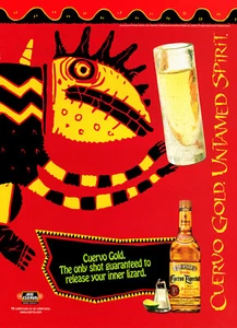 JOSE CUERVO TEQUILA AD #18 RARE 1995 OOP VINGATE  - Picture 1 of 1