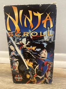 Ninja Scroll VHS 1995 original japonais doublé anglais - Photo 1/6