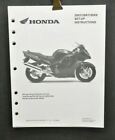 Honda CBR1100 XX Set Up Manual 2003 Assembly Pre Delivery Service Instruction