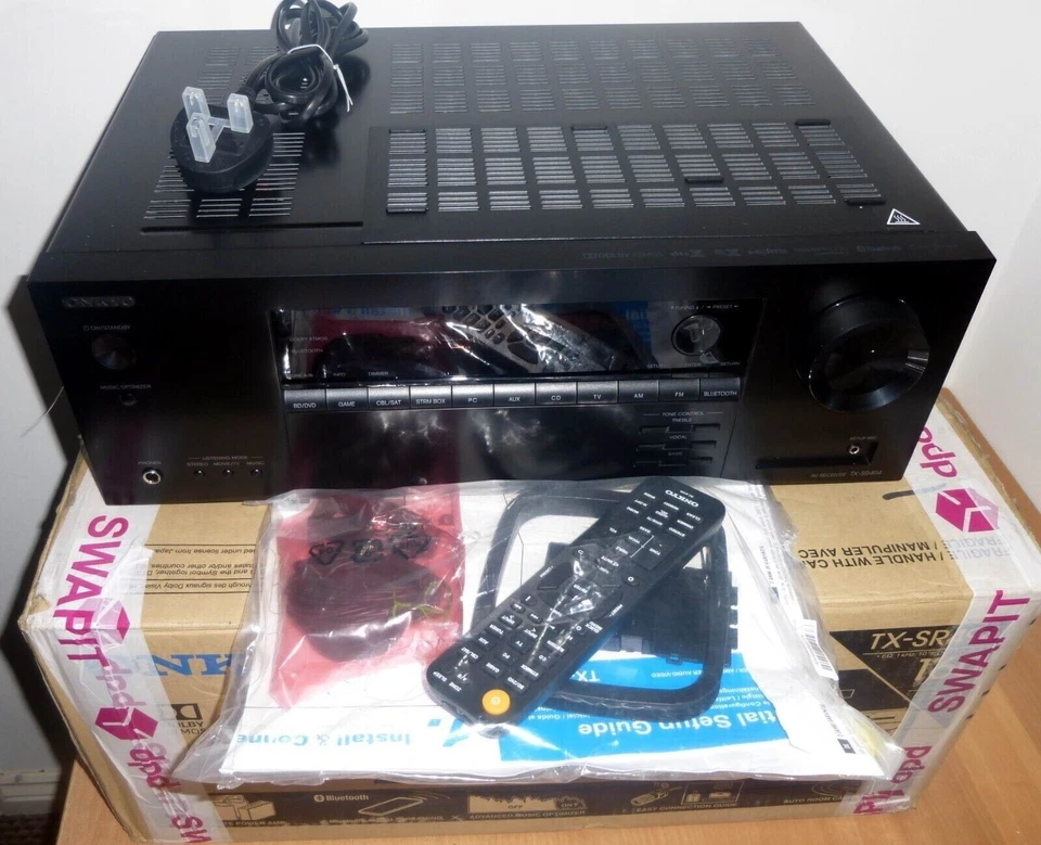 Onkyo TX-SR494 7.2-Channel 4K Ultra HD AV Receiver - See Description - Image 1 of 1