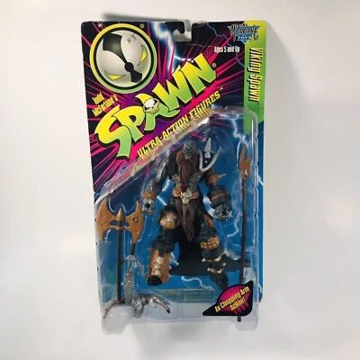 "Figura de acción Spawn Viking Ax Chomping serie 5 Todd McFarlane Toys 6"" 1996" Foto 1 de 2