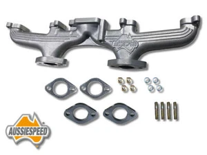 Ford inline 6 200 250 1V cylinder mustang dual outlet cast exhaust headers - Afbeelding 1 van 5