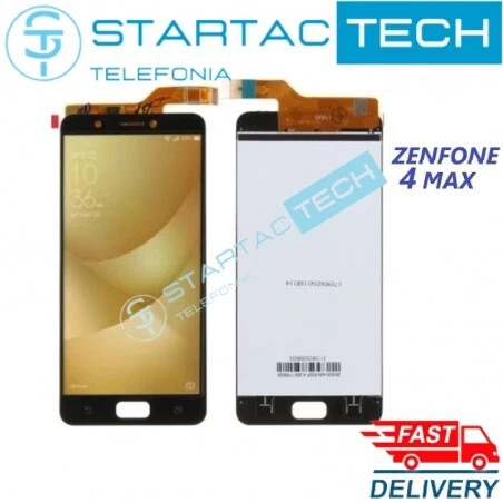 DISPLAY NERO LCD OEM TOUCHSCREEN SCHERMO ASUS "ZENFONE 4 MAX" ZC520KL X00HD - Immagine 1 di 1