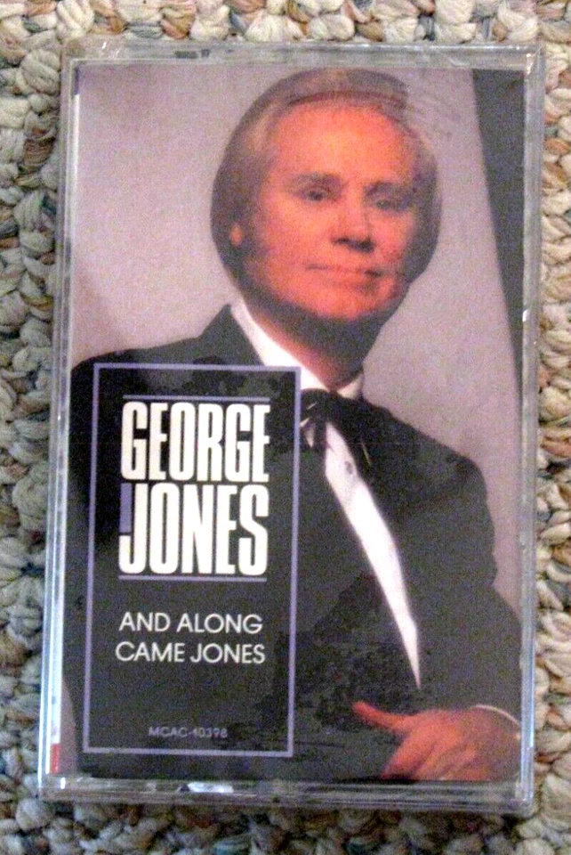 GEORGE JONES~~AND ALONG CAME JONES Sealed New Cassette Country - Image 1 of 1