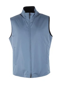 Chaleco Reversible Azul Loro Piana Talla Mediana / 50 IT / 40R U.S. Chaqueta Nueva con... - Imagen 1 de 5