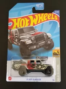 Blazer Hot Wheels 4/10 Baja 2022 08 ZAMAC '20 Jeep Gladiator 26/250 nuovo - Foto 1 di 6